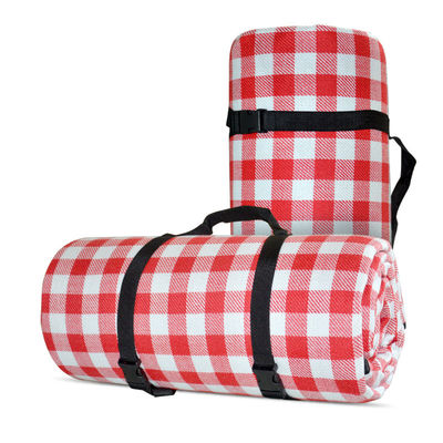 Одеяло пикника половика пикника 180*200 дополнительное большое красное и белое