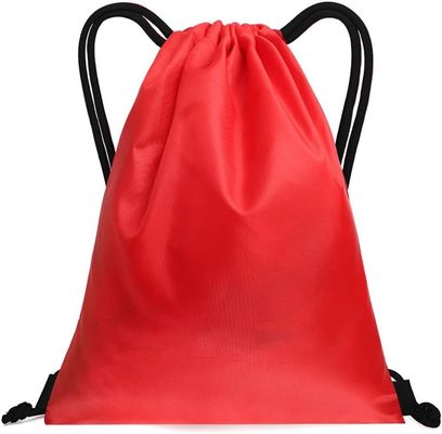 Водоустойчивый мешок задней части строки притяжки с сумками Drawstring заплыва спортзала кармана застежка-молнии для женщин людей