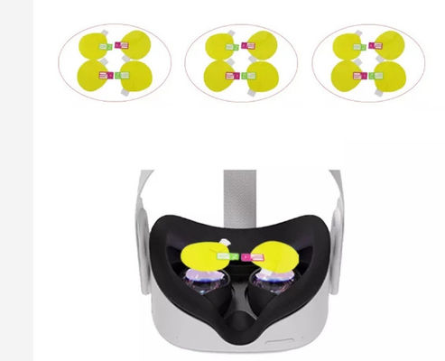2021 новый фильм объектива фотоаппарата защитного фильма экрана 4in1 (4pcs) TPU VR   для протектора объектива царапины шлема поисков 2 VR Oculus анти-