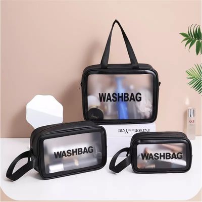 Прозрачный водоустойчивый мешок хранения макияжа смертной казни через повешение сумки мытья перемещения