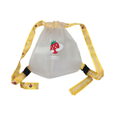 Рюкзак Drawstring сумки горячего eco сумки Drawstring фабрики PEVA продаж многоразового дружелюбный упаковывая