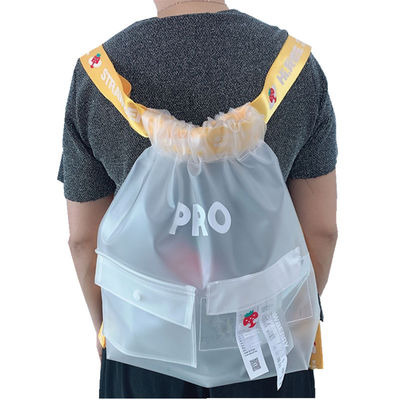 Рюкзак Drawstring сумки горячего eco сумки Drawstring фабрики PEVA продаж многоразового дружелюбный упаковывая