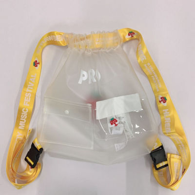 Рюкзак Drawstring сумки горячего eco сумки Drawstring фабрики PEVA продаж многоразового дружелюбный упаковывая