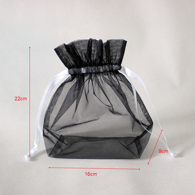 Складная портативная машинка сумок Drawstring нейлона сетки небольшая для подарка