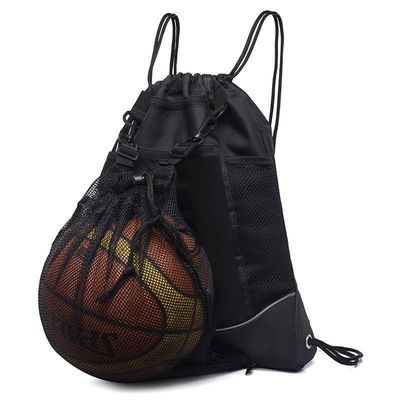 Multi функциональные спорт сумки Drawstring Оксфорда укладывают рюкзак на открытом воздухе баскетбол