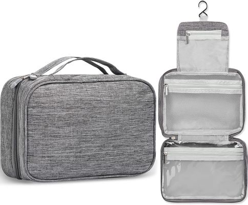 Сумки перемещения молнии большой емкости cosmeticbags дам сумка гигиенической косметикаи портативной двухслойной косметической мужская с рассекателями