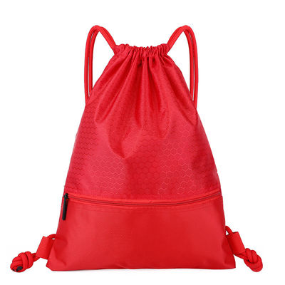 Изготовленная на заказ многоразовая тропическая сумка школы полиэстера Drawstring сумки строки тяги для на открытом воздухе