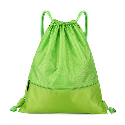 Изготовленная на заказ многоразовая тропическая сумка школы полиэстера Drawstring сумки строки тяги для на открытом воздухе