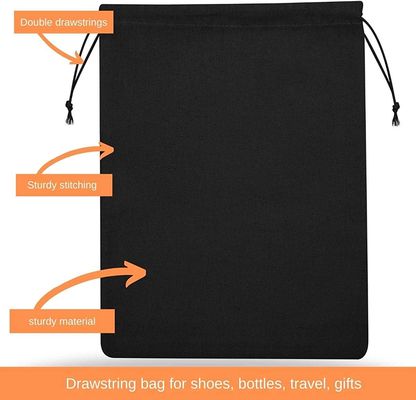 Сумки Drawstring смеси хлопка lLightweight емкости лагера прочные