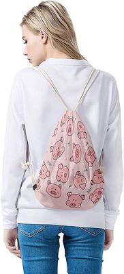 Прочный и водоустойчивый рюкзак сумки Drawstring емкости лагера