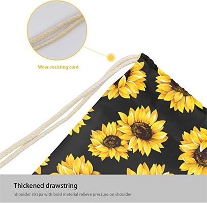 Прочный и водоустойчивый рюкзак сумки Drawstring емкости лагера