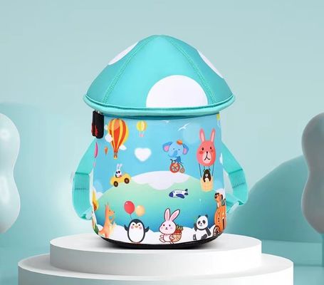 Дети сумки SBR образования неопрена гриба 3D укладывают рюкзак мягкая сумка детского сада