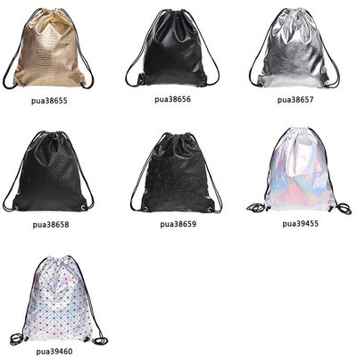 Сумка строки хранения изготовленного на заказ шлемофона сумок Drawstring PU кожаного водоустойчивая