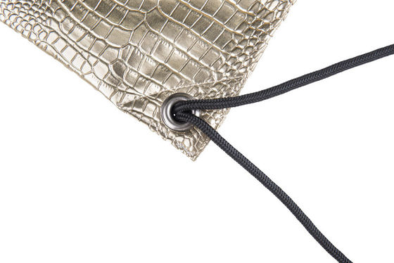 Сумка строки хранения изготовленного на заказ шлемофона сумок Drawstring PU кожаного водоустойчивая