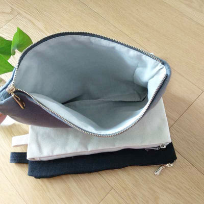 Подгоняйте черный плоский мешок холста для кармана хлопка Ipad многоразового ECO свободного небольшого