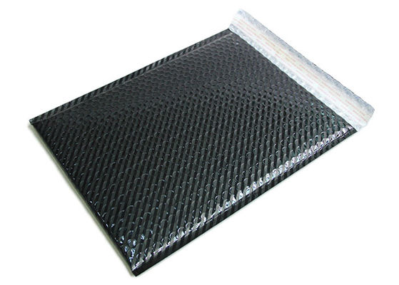 Сумки обруча пузыря алюминиевой фольги пластиковые черные упаковывая для доставки