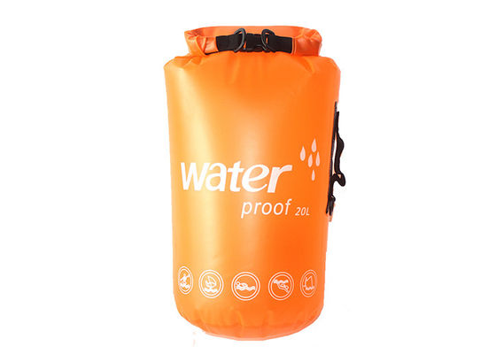 Облегченная шелковая ширма сухой сумки PVC водоустойчивая укладывая рюкзак напечатала