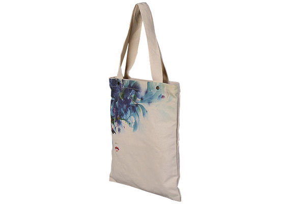 Сумки холста Eco выдвиженческих покупок стильные Tote сумка с молнией