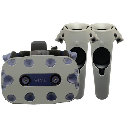 Кожа предохранения от силикона аксессуаров HTC Vive Pro для шлемофона и регулятора