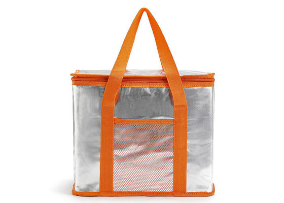 Большое обслуживание OEM сумки обеда Tote EPE оранжевое термальное изолированное